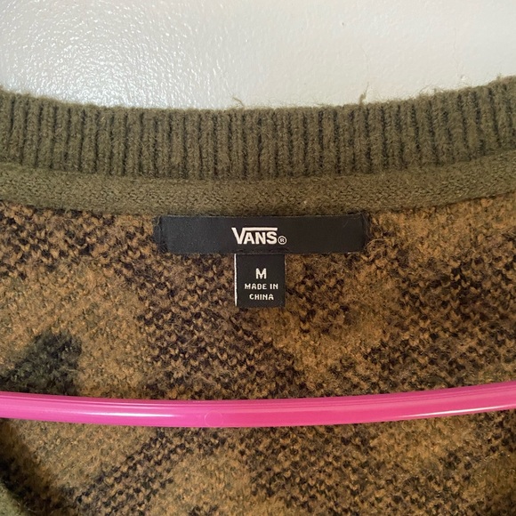 Vans Women’s Cardigan in Animal Print Size M - Picture 7 of 7